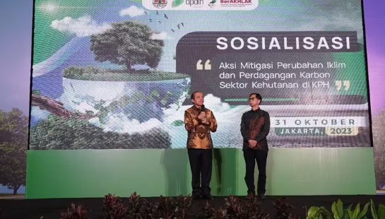 Sosialisasi aksi mitigasi perubahan iklim dan perdagangan karbon sektor kehutanan di KPH