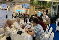 Nusalima Medika, anak perusahaan PTPN V, melakukan pemeriksaan kesehatan gratis di Kota Pekanbaru dalam rangka Hari Kesehatan Nasional.