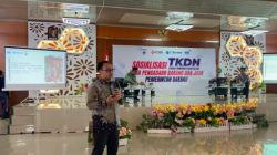 Sosialisasi Tingkat Komponen Dalam Negeri (TKDN) pada Pengadaan Barang dan Jasa di Pemerintahan Sulawesi Barat. (Dok. Surveyor Indonesia)
