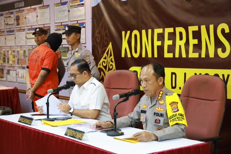 Dirreskrimsus Polda DIY Kombes Pol Idham Mahdi saat memberikan keterangan pers