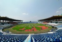 Kementrian PUPR telah menyelesaikan Renovasi Lapangan Pertandingan dan Lapangan Latihan dalam Rangka Piala Dunia U-17 Tahun 2023