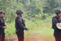 Polisi Musnahkan Penemuan Granat Nanas di Sawahlanto