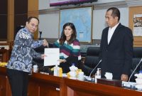 Menkominfo RI Budi Arie saat Rapat Kerja Pembicaraan Tingkat I untuk Pengambilan Keputusan terhadap RUU Perubahan kedua UU ITE di Gedung Nusantara II