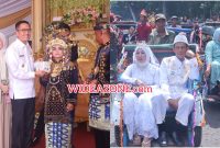 Walikota Palembang menawarkan rumah dinas [Rumdin] untuk Honeymoon bagi 100 pasangan suami istri [Pasutri] peserta nikah massal.