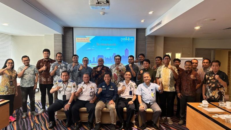 SKK Migas - KKKS Sumbagsel bersama Dishub Sumsel Gelar Sosialisasi Standar Laik Jalan dan Angkutan Berbahaya