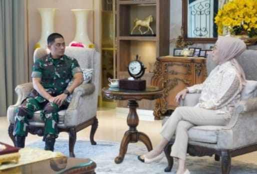 Ketua DPRD Sumsel Terima Silaturahmi dari Komandan Resor Militer Garuda Dempo