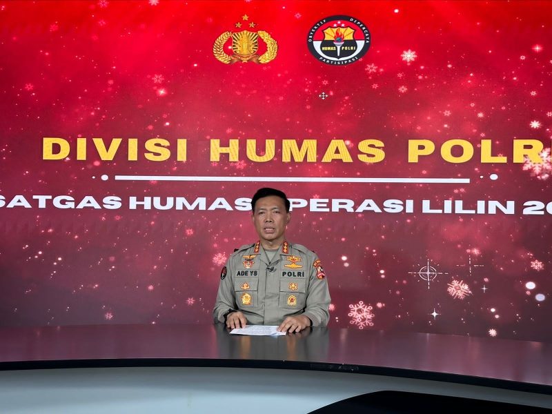 Juru Bicara Operasi Kepolisian Terpusat Lilin 2023 Divisi Humas Polri, Kombes Pol Ade Yaya Suryana