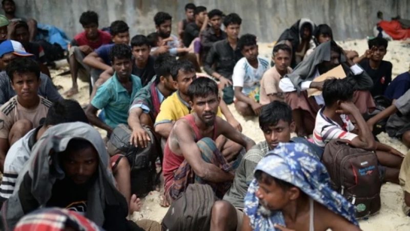 Gelombang pengungsi Rohingya baru tiba di Sabang, Rabu (22/11/2023) (foto: NU Online)