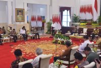 Presiden Jokowi memimpin Sidang Kabinet Paripurna di Istana Negara, Jakarta, Senin (11/12/2023). (Foto: Humas Setkab)