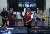 Dittipidum Bareskrim Polri saat menggelar keterangan pers