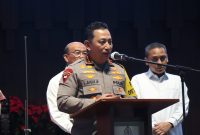 Kapolri Ajak Umat Kristiani Doakan Persatuan Indonesia Tetap Terjaga