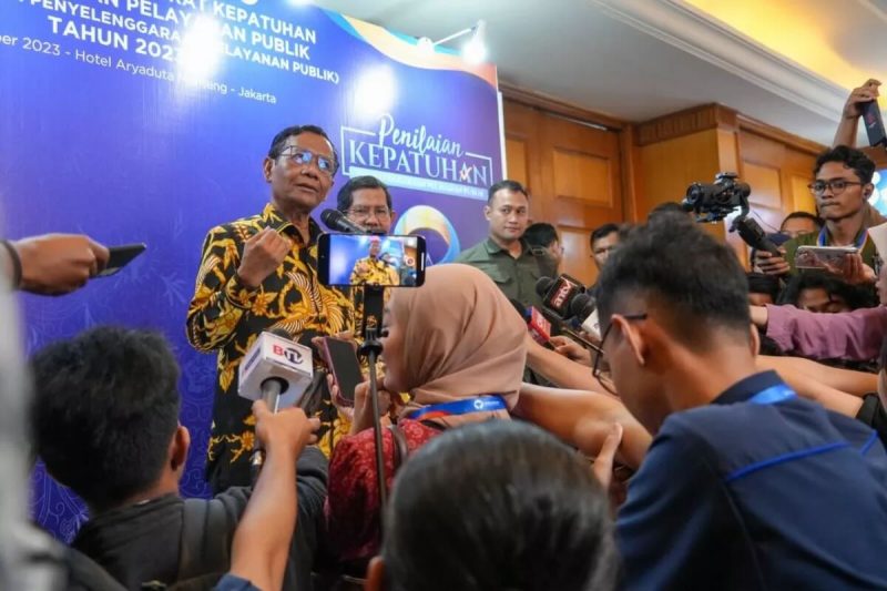 Menteri Koordinator Bidang Politik, Hukum, dan Keamanan Mahfud MD