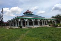 Masjid Nurul Islam di Desa Skonjing yang mendapatkan bantuan rehab dari Disperkimtan Ogan Ilir