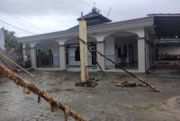 Rehab pembangunan masjid Baitul Amal di Desa Belanti Tanjung Raja akhirnya dapat diwujudkan, setelah Dinas Perkimtan merealisasikannya.
