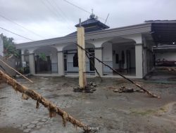 Disperkimtan Ogan Ilir Realisasikan Rehab Atap Masjid Desa Belanti: Alhamdulillah Tak Lagi Pasang Tenda