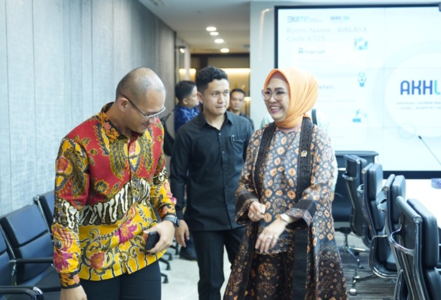 Ketua DPRD Provinsi Sumatera Selatan, Dr Hj RA Anita Noeringhati SH MH melakukan kunjungan kerja [Kunker] penting ke kantor perwakilan PT Bukit Asam Tbk (PTBA) di DKI Jakarta.
