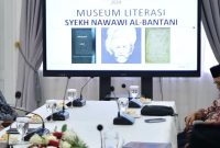 Wapres RI KH Ma’ruf Amin menerima para pakar Filologi yang tergabung dalam Tim Museum Literasi Syekh Nawawi Al-Bantani