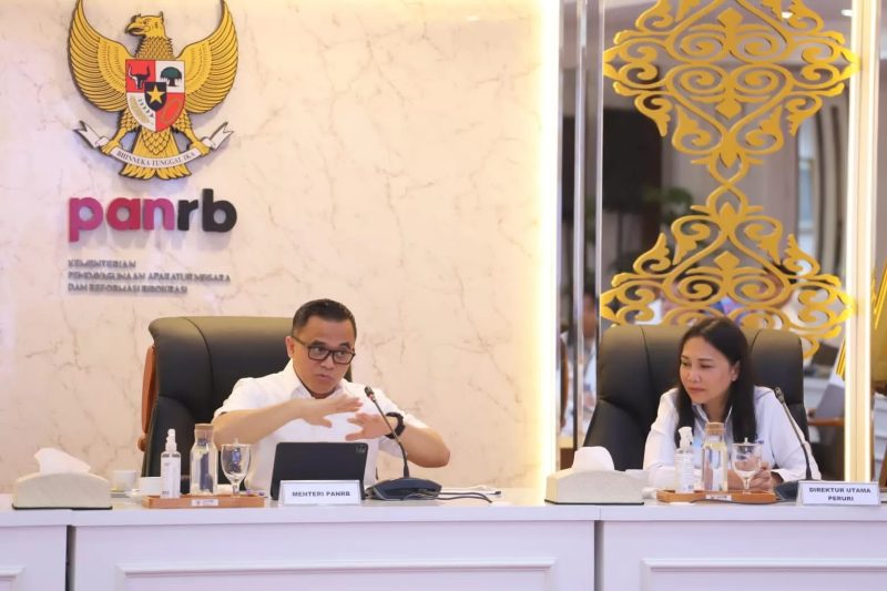 Menteri Pendayagunaan Aparatur Negara dan Reformasi Birokrasi (PANRB) Abdullah Azwar