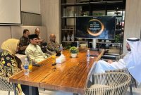 Menteri Pariwisata dan Ekonomi Kreatif Sandiaga Salahuddin Uno melakukan pertemuan dengan Chairman Ayana Holding, Abdullah Lahej