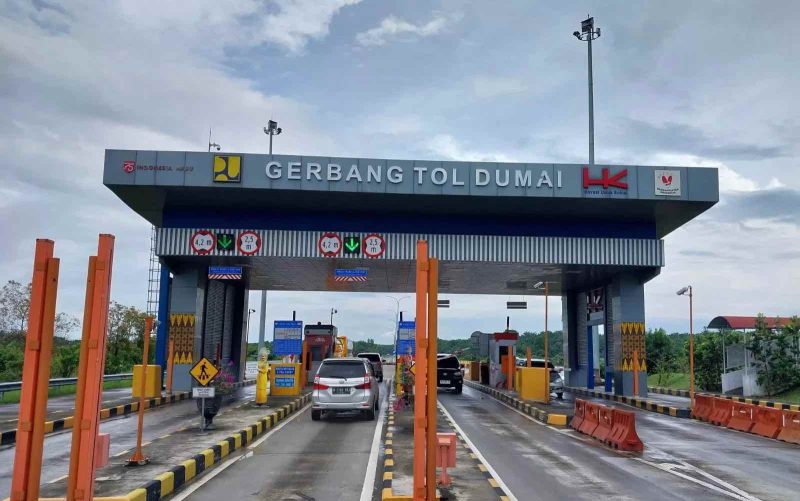 Puncak Arus Blaik Nataru, Peningkatan Trafik Jalan Tol Trans Sumatera