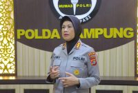Kabid Humas Polda Lampung Kombes Pol  Umi Fadillah Astutik 