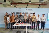 Pertamina NRE menggandeng Hitachi Energy, melakukan kerja sama mengembangkan teknologi konversi energi