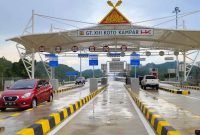 Jalan tol tersebut yaitu Tol Bangkinang – Koto Kampar ditutup mulai Rabu (3/1/2023) sore