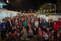 Menparekraf Sandiaga Salahuddin Uno dalam pertemuan dengan diaspora di Kedutaan Besar Republik Indonesia di Laos, Rabu (24/01/2024)