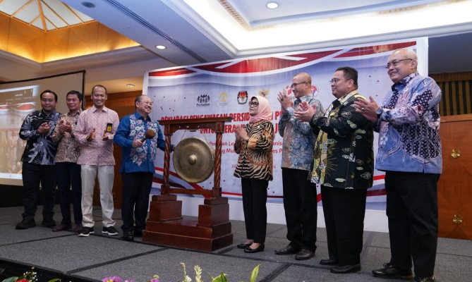 Deklarasi Pengawasan Persidangan Perkara Pemilu dan Perkara Pilkada untuk Peradilan yang Jujur dan Adil, di Jakarta, Rabu (17/1)
