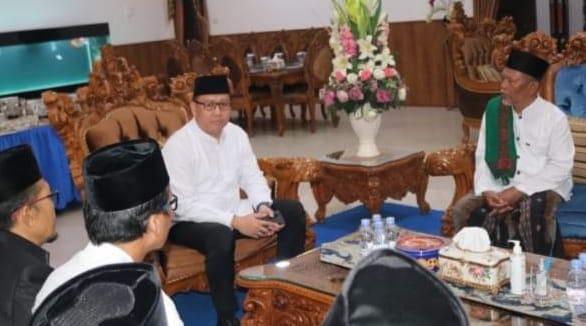 Penjabat [PJ] Bupati Muhammad Farid SSTP MSi kala menerima kunjungan MUI Kabupaten Lahat.