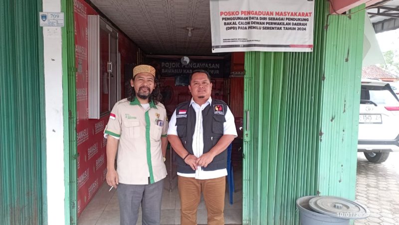 Ketua Baznas OKUT Imam Mu'arif memenuhi panggilan Bawaslu OKUT terkait lantunan Kampanye Politik kala pelantikan PD BPTKI 