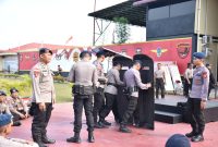 Latihan kemampuan PHH Satbrimob Polda Kalbar