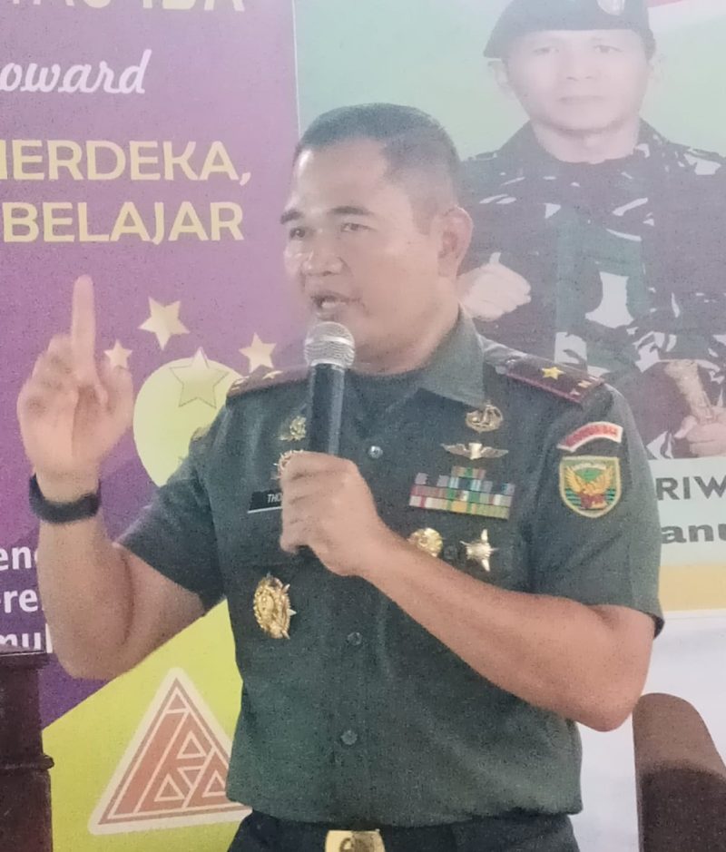 Komandan Resimen (Danrem) 044 Garuda Dempo (Gapol) Brigjen TNI Muhammad Thohir SSos MM.