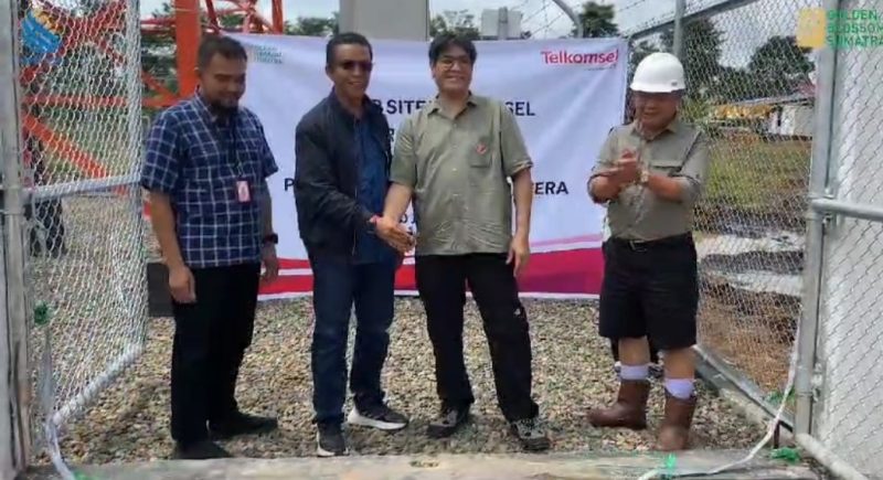 PT Golden Blossom Sumatra [GBS] suguhkan gebrakan besar di awal 2024 dengan menggandeng Telkomsel menyajikan layanan jaringan internet 4G yang diperuntukkan bagi karyawan dan masyarakat di area kebun Sawit.