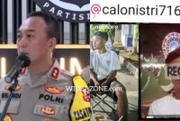Kadiv Humas Polri Irjen Shandi Nugroho, menjelaskan dalam keterangannya kepada wartawan tentang pemilik akun TikTok @calonistri71600 telah ditangkap.