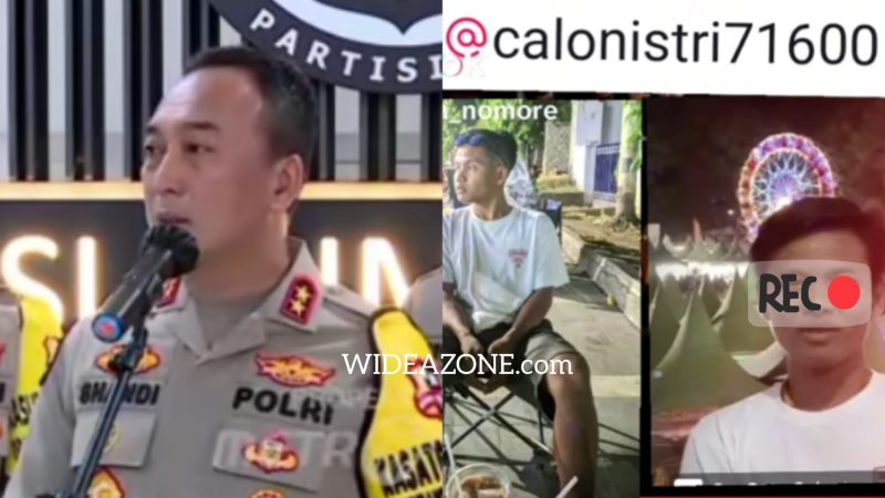 Kadiv Humas Polri Irjen Shandi Nugroho, menjelaskan dalam keterangannya kepada wartawan tentang pemilik akun TikTok @calonistri71600 telah ditangkap.