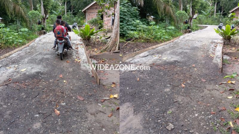 Pembangunan jalan cor di Kelurahan Gunung Kemala, Kecamatan Prabumulih Barat, Kota Prabumulih menuai keluhan warga, bahkan informasi tersebut menyebar luas di tengah publik.