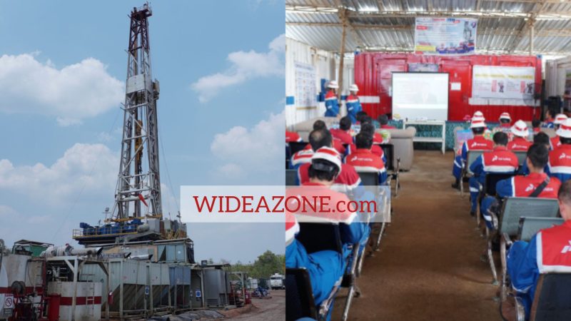 Pertamina Prabumulih Field berhasil menyelesaikan pengeboran sumur PMN 12, 13, 14, pada Jumat, 18 Agustus 2023.