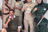 Kali ketiga, tahun peringatan Pertempuran Lima Hari Lima Malam [PLHLM] berlangsung di Gedung Kesenian Palembang, Senin 1 Januari 2024