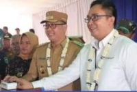 PLTS CSR PT Bukit Asam Tbk pada Selasa 2 Januari 2024 diresmikan PJ Bupati Lahat Muhammad Farid SSTP MSi bersama perwakilan Pimpinan PTBA Hartono.