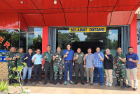 Dandim 0404 Muara Enim bersama jajaran Kodim 0404 Muara Enim bersilaturahmi dan berkoordinasi kepada Kontraktor Kontrak Kerjasama [KKKS] Pertamina Pendopo Field dan Pertamina Adera Field pada Selasa 9 Januari 2024.