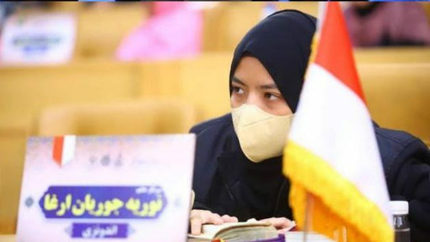 Nuriah Jurian Arga juara 3 MTQ Internasional di Iran