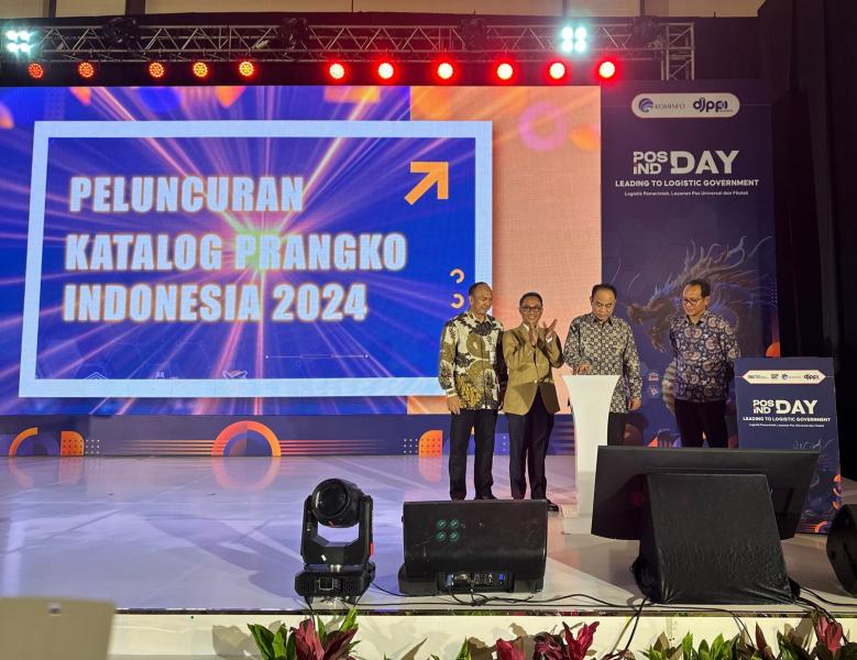 Kementerian Komunikasi dan Informatika meluncurkan Katalog Prangko Indonesia 2024
