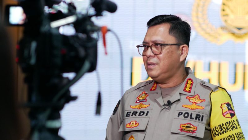 Kepala Bagian Penerangan Umum Divisi Humas Polri Kombes Pol Erdi A Chaniago