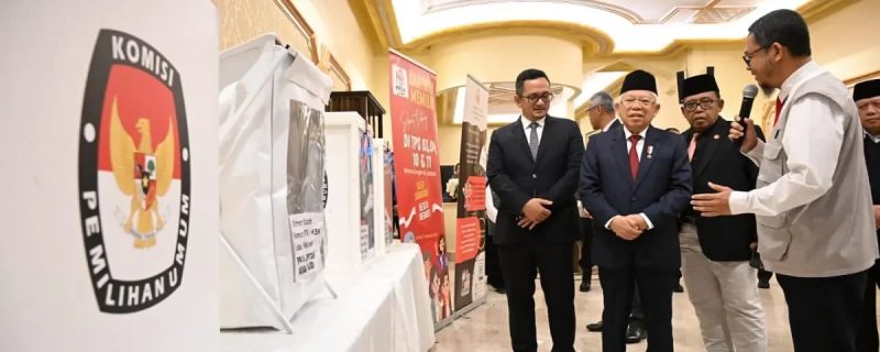Wapres RI KH Ma’ruf Amin sempat meninjau Sekretariat PPLN di di Kompleks Jeddah