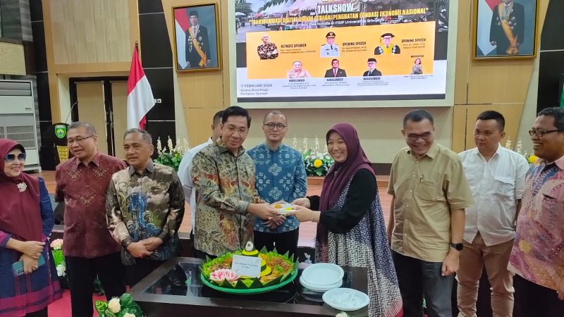 Rangkaian semarak Dies Natalis FISIP Unsri dengan gelaran Talkshow dari IKA FISIP Unsri, Sabtu 17 Februari 2024.