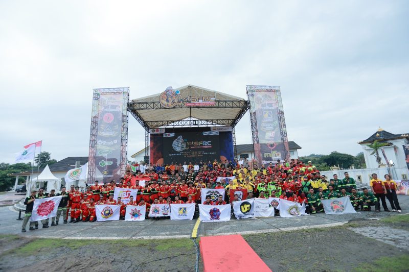Sumatera Fire & Rescue Challenge 2024 resmi dibuka di Museum Batu Bara PT Bukit Asam Tbk (PTBA), Muara Enim, Senin 19 Februari 2024.