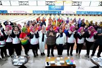 Penjabat (Pj) Ketua Tim Penggerak Pemberdayaan Kesejahteraan Keluarga Sumatera Selatan (TP PKK Sumsel) Tyas Fatoni sekaligus Pelindung Persatuan Wanita Olahraga Seluruh Indonesia (Perwosi) Sumsel mengaku bangga dapat hadir langsung pada membuka Fun Game Bowling Perwosi Sumsel.
