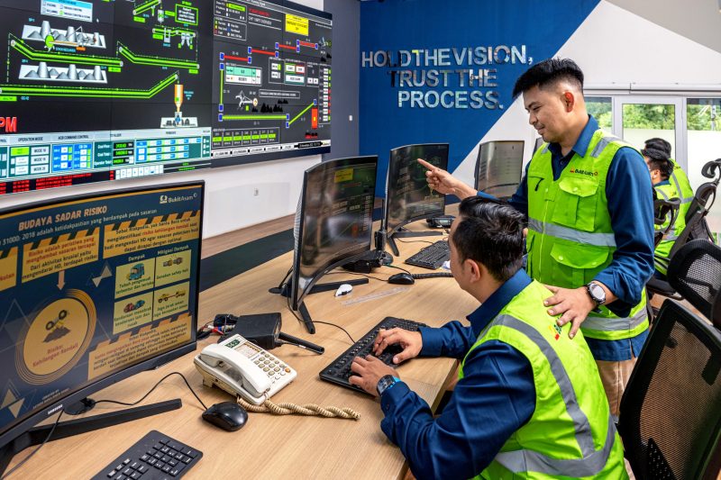 Ilustrasi Digitalisasi Pertambangan 