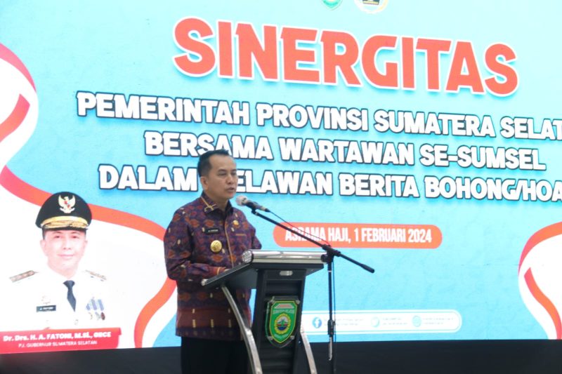 Pj Gubernur Sumsel, Dr Drs H Agus Fatoni MSi GRCePj Gubernur Sumsel, Dr Drs H Agus Fatoni MSi GRCe